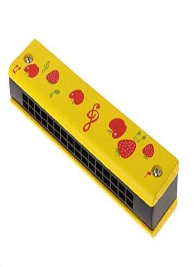 Trusmile Wooden Harmonica for Kids, Multicolour, Musical Toy, Easy Play Play Mouth Organ Birthday Return Gift (2 Pieces) - Image 5